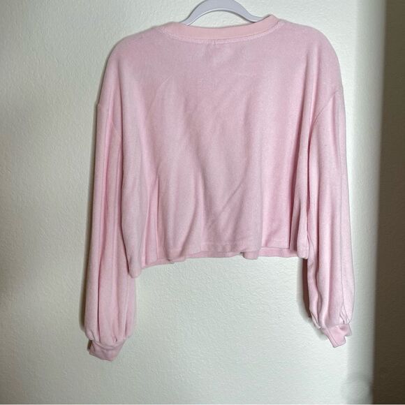 Stoney Clover x Target Pink Cropped Sweatshirt Size X-Large - Picture 2 of 4